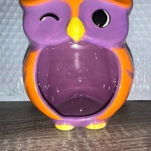 Target Halloween‎ Owl Candy Dish tea light candle holder